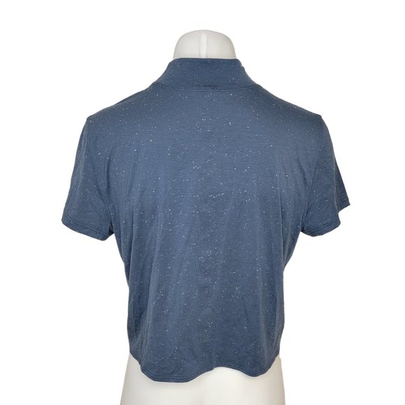 LULULEMON🖤 Time to Restore Mock Neck Short Sleeve Size 4 - Picture 5 of 8